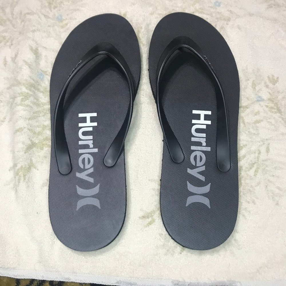 Hurley Rubber Foam Flip Flop Sandal Back - Picture 2 of 6